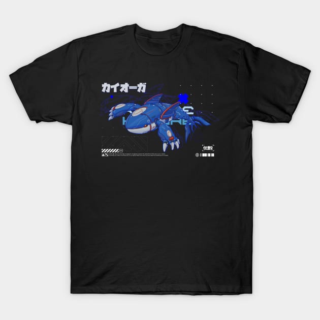 mecha whale T-Shirt by Dnz